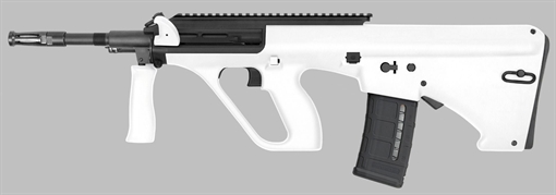 Picture of Steyr Arms AUG A3 M1 NATO 5.56x45mm / 223 Rem White Semi-Automatic Rifle with Extended Rail AUGM1WHIEXTNATO