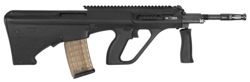Picture of Steyr Arms AUG A3 M1 5.56 / 223 Black Semi-Auto Rifle with Extended Rail AUGM1BLKEXT