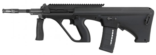 Picture of Steyr Arms AUG A3 M1 NATO 5.56x45mm / 223 Rem Black Semi-Automatic Rifle with Extended Rail AUGM1BLKEXTNATO