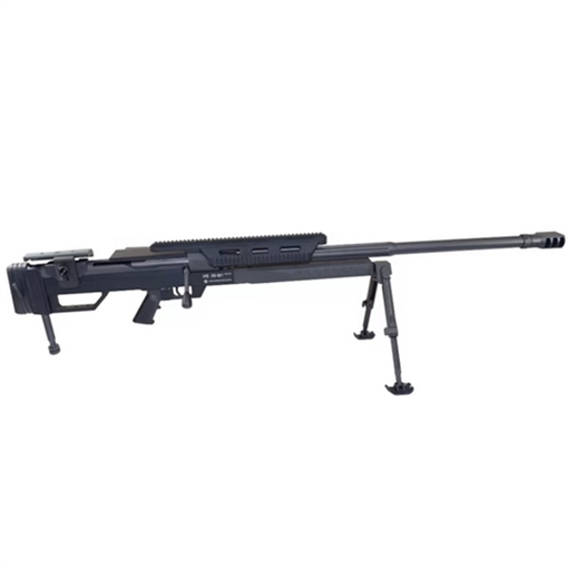 Picture of Steyr Arms HS50M1, Bolt Action Rifle, 50 BMG, 35.4" Cold Hammer Forged Threaded Barrel, Matte Finish, Black, Adjustable Stock, 5 Rounds, 1 Magazine, Includes Bipod 610551