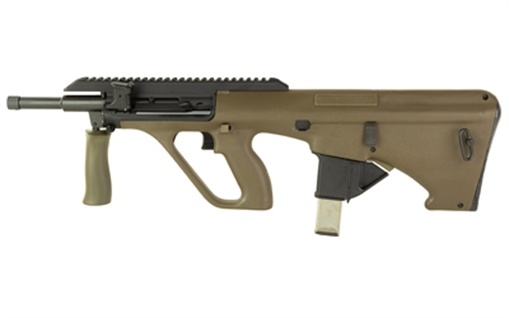 Picture of Steyr Arms AUG MP-88, Semi-automatic, 9MM, 16" Threaded barrel, Green, Right Hand, Synthetic, No Optic, 25 Rounds, 1 Magazine AUGM2GRNMP88