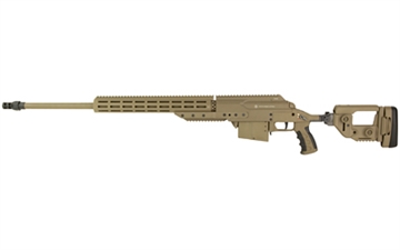 Picture of Steyr Arms SSG M1, Bolt Action Rifle, 338 Lapua Magnum, 27.2" Cold Hammer Forged Threaded Barrel, Matte Finish, Flat Dark Earth, Chassis, 10 Rounds, 1 Magazine, Includes Bipod 621513KDA