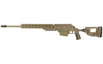 Picture of Steyr Arms SSG M1, Bolt Action Rifle, 6.5 Creedmoor, 25" Cold Hammer Forged Threaded Barrel, Matte Finish, Flat Dark Earth, Chassis, 10 Rounds, 1 Magazine, Includes Bipod, Stainless Steel 623533KDA