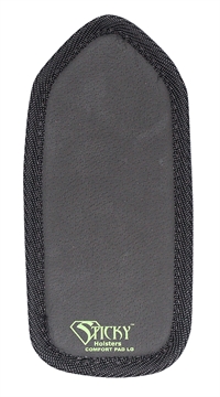 Picture of Sticky Holsters Comfort Pad Holster Cushion IWB Size Large Black Foam Hook & Loop Ambidextrous COMFORTPADLG