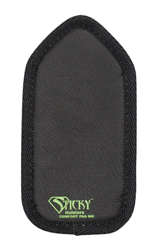 Picture of Sticky Holsters Comfort Pad Holster Cushion IWB Size Medium Black Foam Hook & Loop Ambidextrous COMFORTPADMD