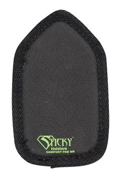 Picture of Sticky Holsters Comfort Pad Holster Cushion IWB Size Small Black Foam Hook & Loop Ambidextrous COMFORTPADSM