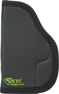 Picture of Sticky Holsters Pocket, Pocket Holster, Ambidextrous, Black, Fits Glock 29/30, Beretta 9000s, H&K P2000, S&W M&P 9/40 Compact, Neoprene LG-6S LG6S