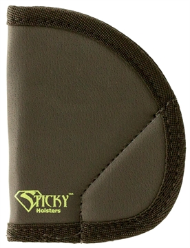 Picture of Sticky Holsters Pocket Holster, Ambidextrous, Fits S&W J-Frame Up To 2.25" Barrel & Ruger LCR, Black Finish MD-5 MD5