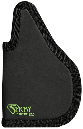 Picture of Sticky Holsters Modified Optics Ready Holster, Pocket Holster, Ambidextrous, Black, Fits Sig Sauer P365XL w/ Light/Laser OR-3 Mod OR3MOD