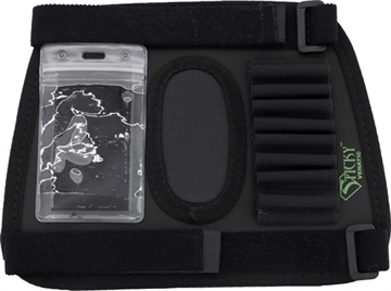 Picture of Sticky Holsters Venatic, Stock Pad/Riser, Fits Most Bolt/Lever Action Rifles and Shotguns, Matte Finish, Black, Includes Rifle Ammo Holder and D.O.P.E. Card Holder SPR