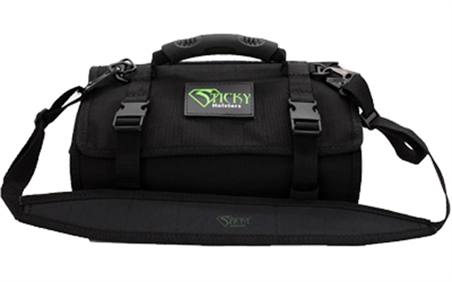 Picture of Sticky Holsters Roll Out Range Bag, Nylon Construction, Black, Includes (1) Small Pouch, (1) Medium Pouch, and (1) Large Pouch RORB