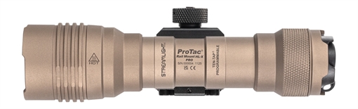 Picture of STREAMLIGHT PROTAC RAIL MNT HL-X PRO SYSTEM INCLDS CAP SWITCHMLOK MNT (1)SL-B26 BAT - DESERT TAN STR89028