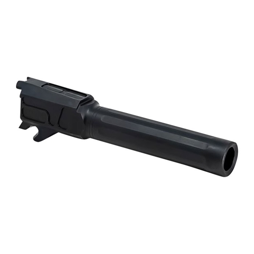 Picture of Faxon Firearms 9MM LUGER 3.7” 1-10 TWIST NON-THREADED SS FLUTED BBL BLACK 365B910NXSOQ-N