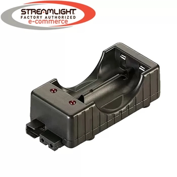 Picture of Streamlight Battery Charger Dual Channel Black 18650 Li-ion Rechargeable Battery 22100
