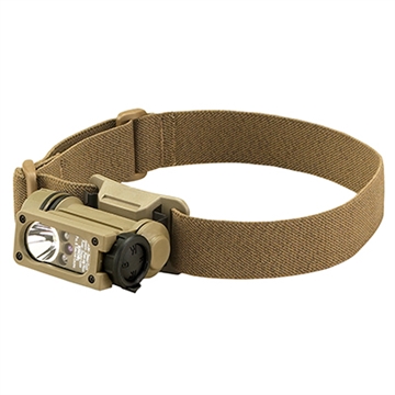 Picture of STREAMLIGHT SIDEWINDER CMPCT II MIL MODEL WHITEREDBLUE IR LED INCLD HELMET MNTHEADSTRAP CR123A 14512