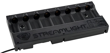 Picture of STREAMLIGHT 8 UNIT SL-B9 BANK CHARGER 120V/100V AC INCLUDES (8) SL-B9 BATTERIES 20234