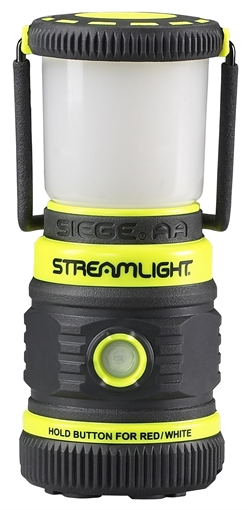 Picture of Streamlight Siege AA Ultra-Compact Alkaline Hand Lantern Yellow with Magnetic Base 44943