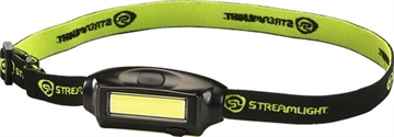 Picture of STREAMLIGHT BANDIT HEADLAMP ULTA COMP LOW PROFILE USB RECHARGABLE 180 LUMENS BLACK W VISOR CLIP 61702