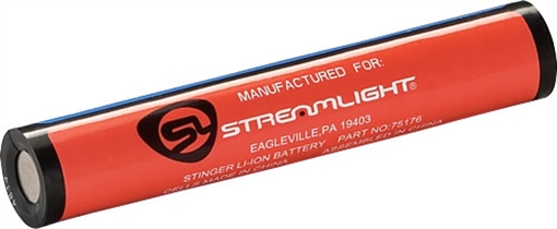 Picture of Streamlight Stinger Lithium Ion Orange/Black 3.6V Fits Stinger (1) Single Pack 75176