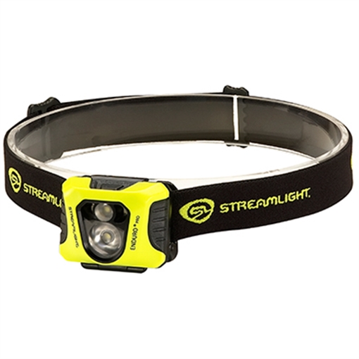 Picture of Streamlight Enduro Pro Elastic Headstrap LED Headlamp 3 AAA Yellow Faceplate 61420