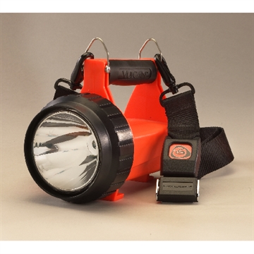 Picture of Streamlight Fire Vulcan LED Standard System IEC Type A (120V) AC/ 12V DC. Orange 44450
