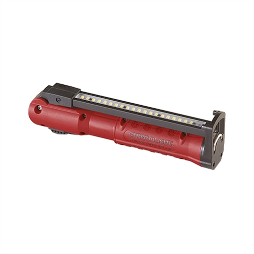 Picture of STREAMLIGHT FLASHLIGHT STINGER SWITCHBLADE COOL WHITE LED 90 CRI LEDS 120V/100V AC RED 76801 76800