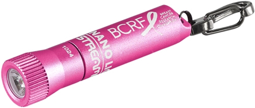 Picture of STREAMLIGHT NANO LIGHT II WITH SNAP HOOK WHITE LED PINK 73022