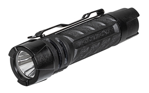 Picture of STREAMLIGHT FLASHLIGHT POLYTAC 1X  INCDS (1)CR123 LITH BATT & (1) AA ALK BATT - BLACK 86000