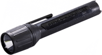 Picture of STREAMLIGHT FLASHLIGHT PROPOLYMERS LED 65 LUMENS 2AA HAZ-LO W/ALK BATT CLAM PACK BLACK RUNS 24 HOURS 67100
