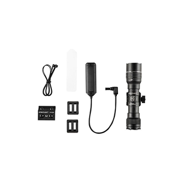 Picture of Streamlight ProTac Rail Mount HP-X Pro, 800 Lumens, 105,000 Candela, Black, Includes Mounting Hardware, M-LOK Mount, Momentary Switch, and (2) CR123A Batteries 89015