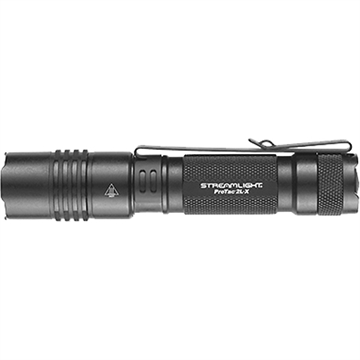 Picture of Streamlight ProTac, Flashlight, Multi-Fuel, 500 Lumens, Uses Streamlight SL-B26 Protected Li-Ion USB Rechargeable Battery Pack or (2) Two CR123A Lithium Batteries, Black, Includes (2) CR123A Batteries 88062