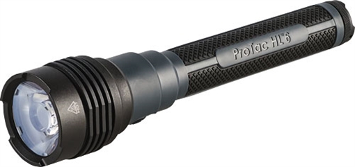 Picture of Streamlight ProTac HL 6, 5300 Lumens, 2 Hour Runtime, Black, Includes (2) Streamlight SL-B48 protected Li-Ion USB-C rechargeable battery packs, "Y" USB-C Charging Cord and Wrist Lanyard 88132