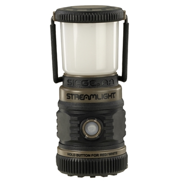 Picture of Streamlight Siege Lantern, 200/100/50 lumens White C4 LED, SOS, Red LED, 7 Hour Run Time, 3x AA batteries, Coyote Brown 44941