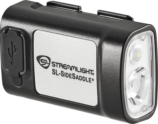Picture of STREAMLIGHT SL-SIDESADDLE USB HARD HAT & HAT MOUNT KIT BLACK 61621