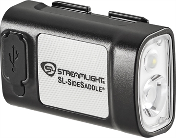 Picture of STREAMLIGHT SL-SIDESADDLE USB HARD HAT & HAT MOUNT KIT BLACK 61621