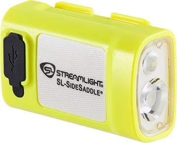 Picture of STREAMLIGHT SL-SIDESADDLE USB HARD HAT & HATMOUNT KIT YELLOW 61631