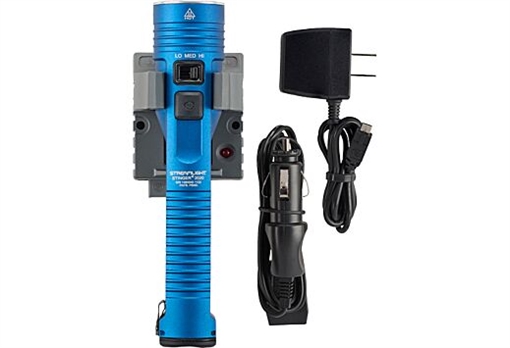Picture of STREAMLIGHT STINGER 2020 LED W/120V AC/12V DC CHARGER BLUE 78131