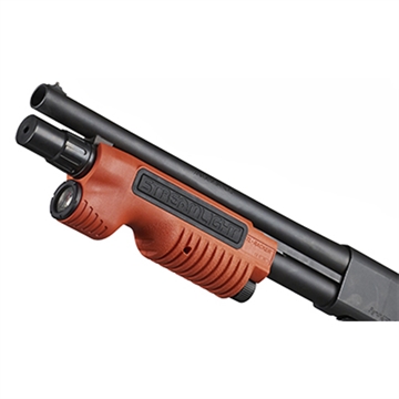 Picture of Streamlight TL-Racker Orange Nylon, Fits Remington 870 Shotgun, 1,000 Lumens White LED Bulb, 283 Meters Beam 69611