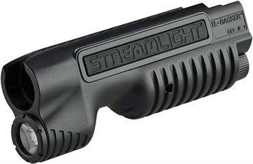 Picture of Streamlight TL-Racker Matte Black Nylon, Remington 870 Shotgun, 1,000 Lumens White LED Bulb, 283 Meters Beam 69601