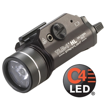 Picture of STREAMLIGHT TLR-1 HL TAC WEAPONS LIGHT 800 LUMEN 2 CR123 S EARLESS FOR GLK STY 1913 S&W BER 90TWO 69264