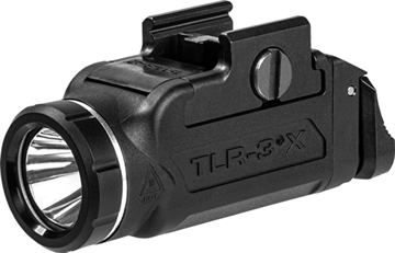Picture of STREAMLIGHT TLR-3X (1913 SLIM) - INCLDS MOUNTING KIT W/ KEYPADDLESMULTI TOOL  (1)CR123 BATT - BLK 59102
