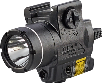 Picture of Streamlight TLR-4 Compact Rail Mounted Tactical Light with Integrated Red Aiming Laser 69240