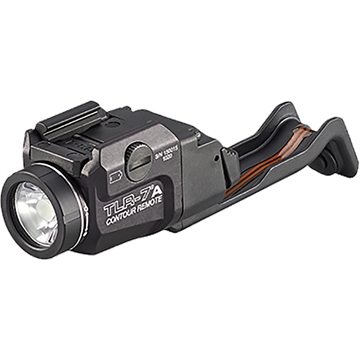 Picture of Streamlight TLR-7X Contour Remote Black Anodized 500 Lumens White LED Light Glock Gen 4/5 69428