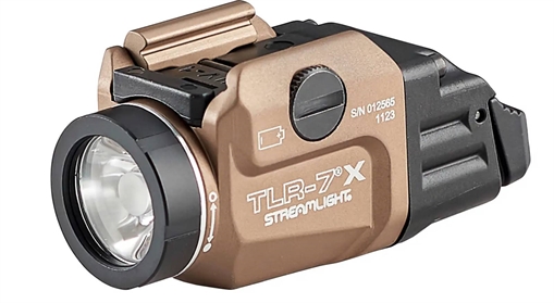 Picture of STREAMLIGHT TLR-7A FLEX FDE WITH LOW/HIGH SWITCH IN RETAIL BOX R69429