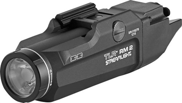 Picture of Streamlight TLR RM 2, Black Finish, 1000 Lumens, 1.5 Hour Runtime, Comes with Remote Pressure Switch, Key Kit, and (2) CR123A Lithium Batteries 69450
