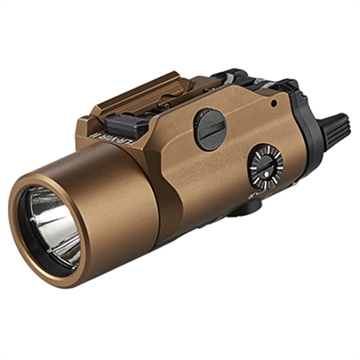 Picture of Streamlight TLR-VIR II, Tac Light w/IR Laser, Picatinny, Visible 300 Lumen LED, IR LED & Laser, Coyote Brown 69191