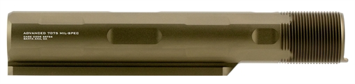 Picture of Strike Advanced Receiver Extension AR-15, AR-10 Flat Dark Earth Aluminum ARARET7FDE
