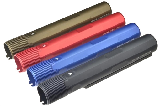 Picture of Strike Advanced Receiver Extension AR-15, AR-10 Red Anodized Aluminum ARARET7RED