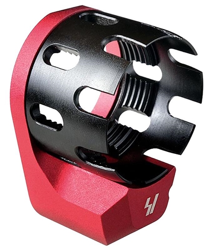 Picture of STRIKE INDUSTRIES AR Rec Ext QD Endplate Red SI-AR-ECN&EEP-RED ARECN&EEPRED