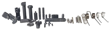 Picture of Strike Industries Lower Parts Kit, Does Not Include Fire Control Group, Fits AR-15, Black SI-AR-E-LRPLT ARELRPLT